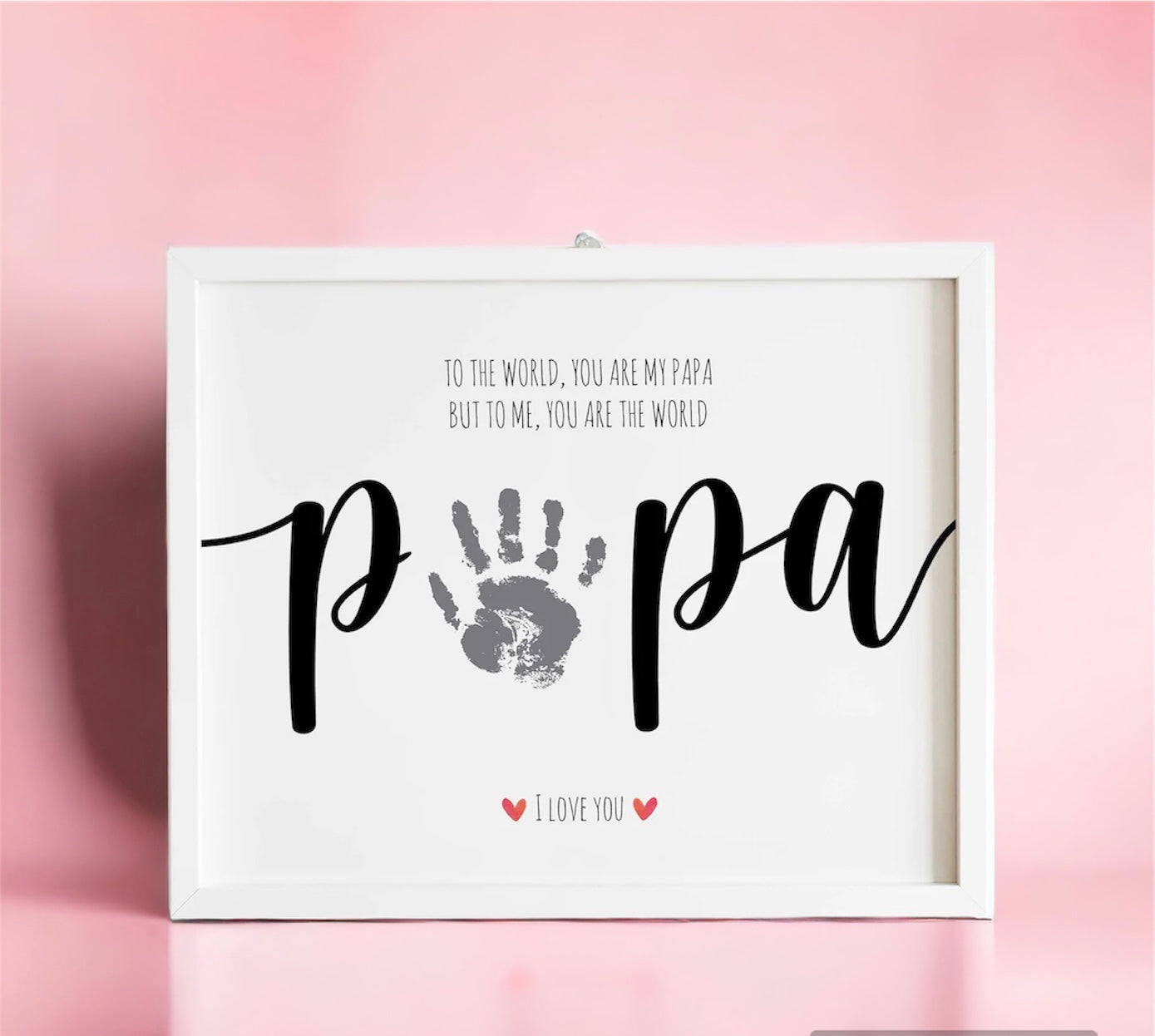 Fathers Day Personalised Papa Photo Frame - Premium from TheGiftBays - Just ₹1350! Shop now at TheGiftBays