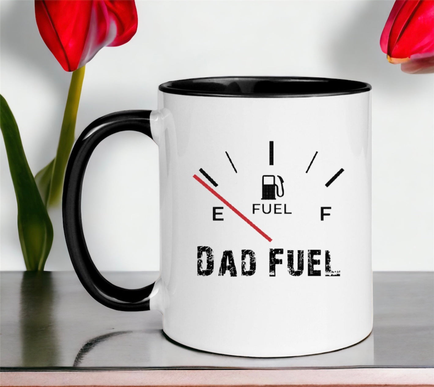 Fathers Day Customised Dad Fuel Mug - Premium from TheGiftBays - Just ₹275! Shop now at TheGiftBays