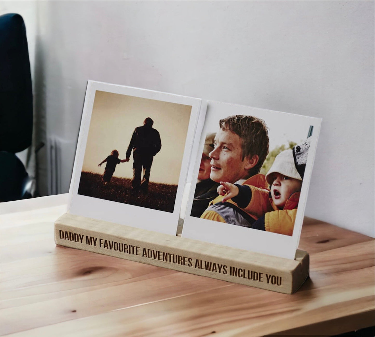 Fathers Day Personalised Adventure Dad Photo Caricature - Premium from TheGiftBays - Just ₹550! Shop now at TheGiftBays