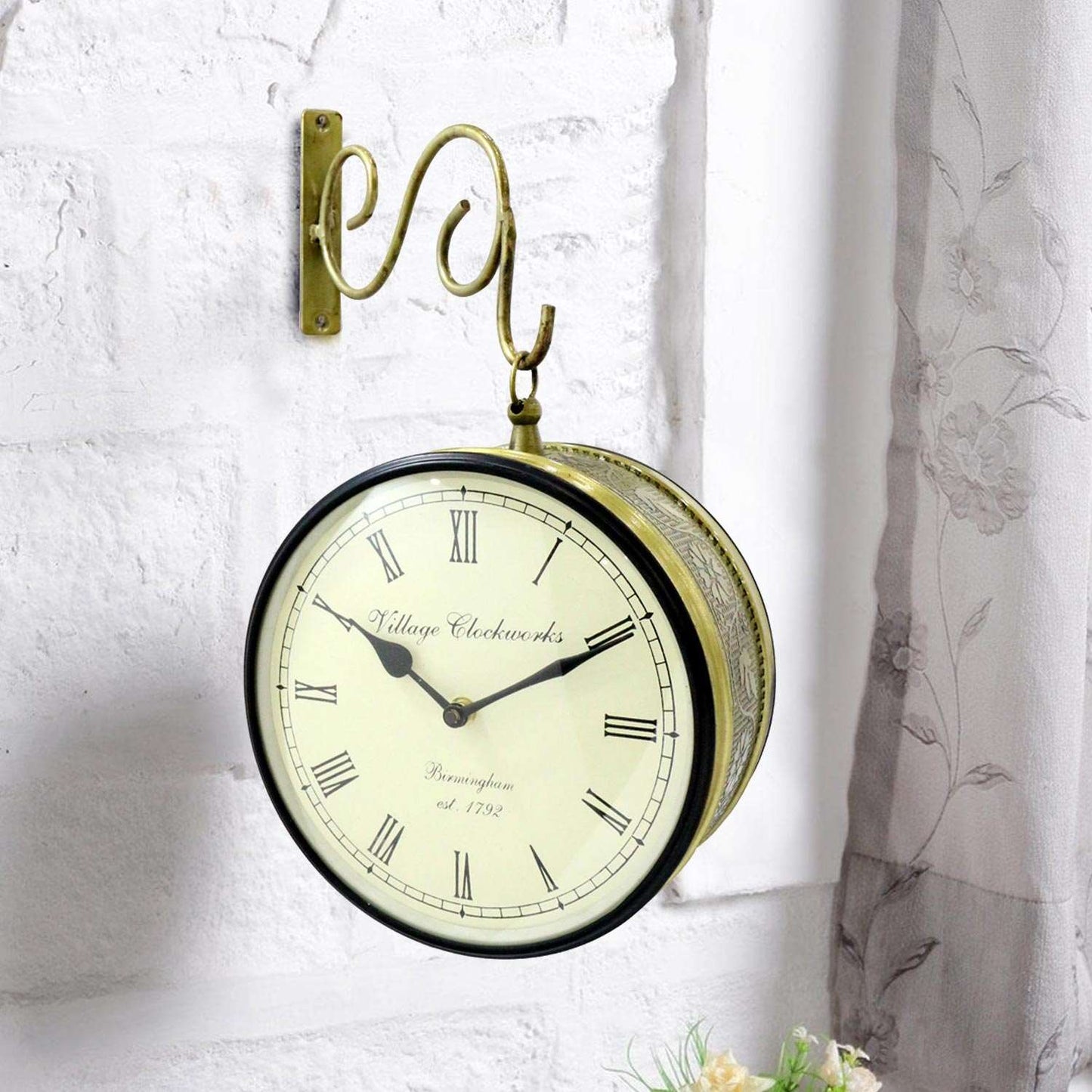 Railway Clock Copper - Premium from The Gift Bays - Just ₹5000! Shop now at TheGiftBays