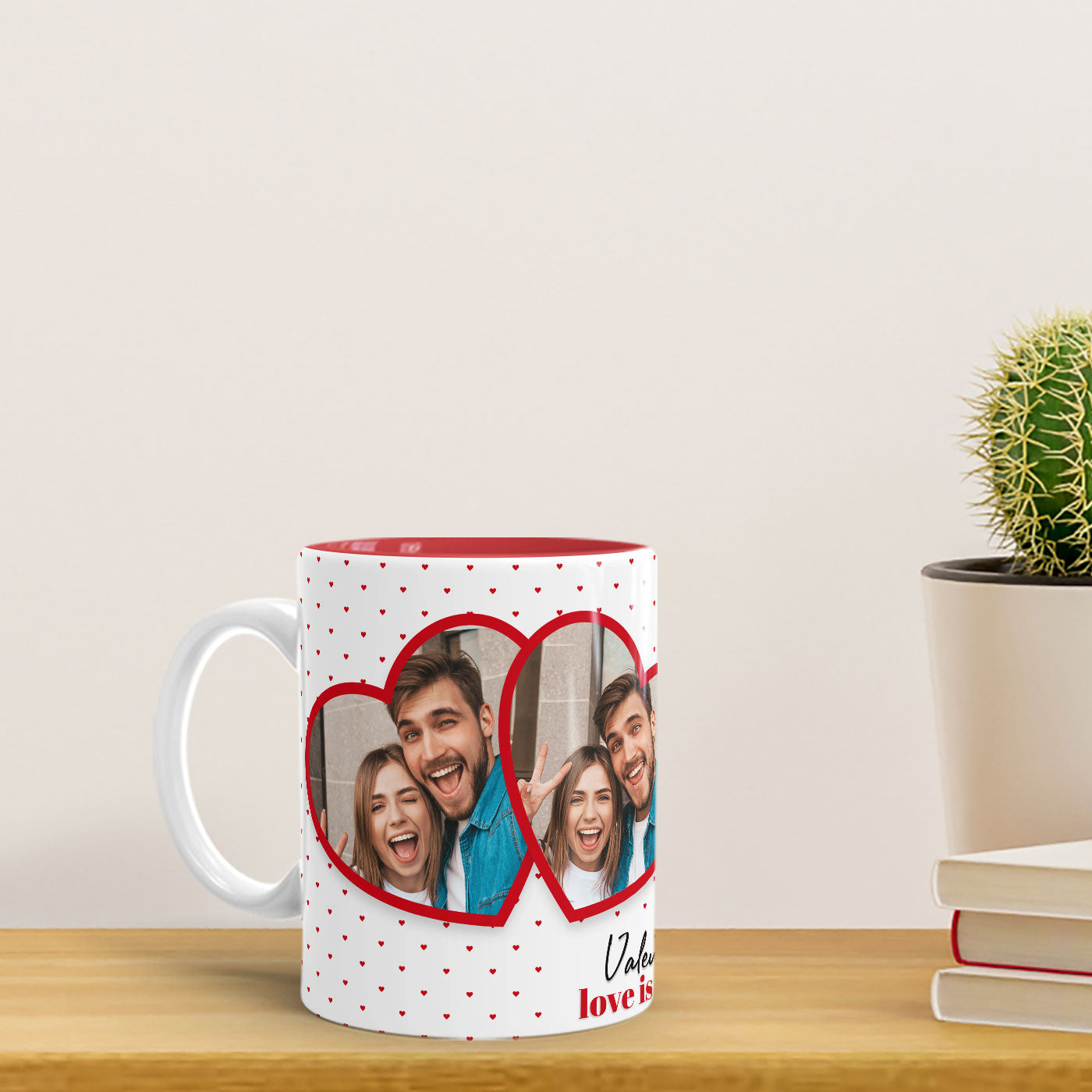 Two Heart love mug for couple - Premium from giflorify - Just ₹369! Shop now at TheGiftBays