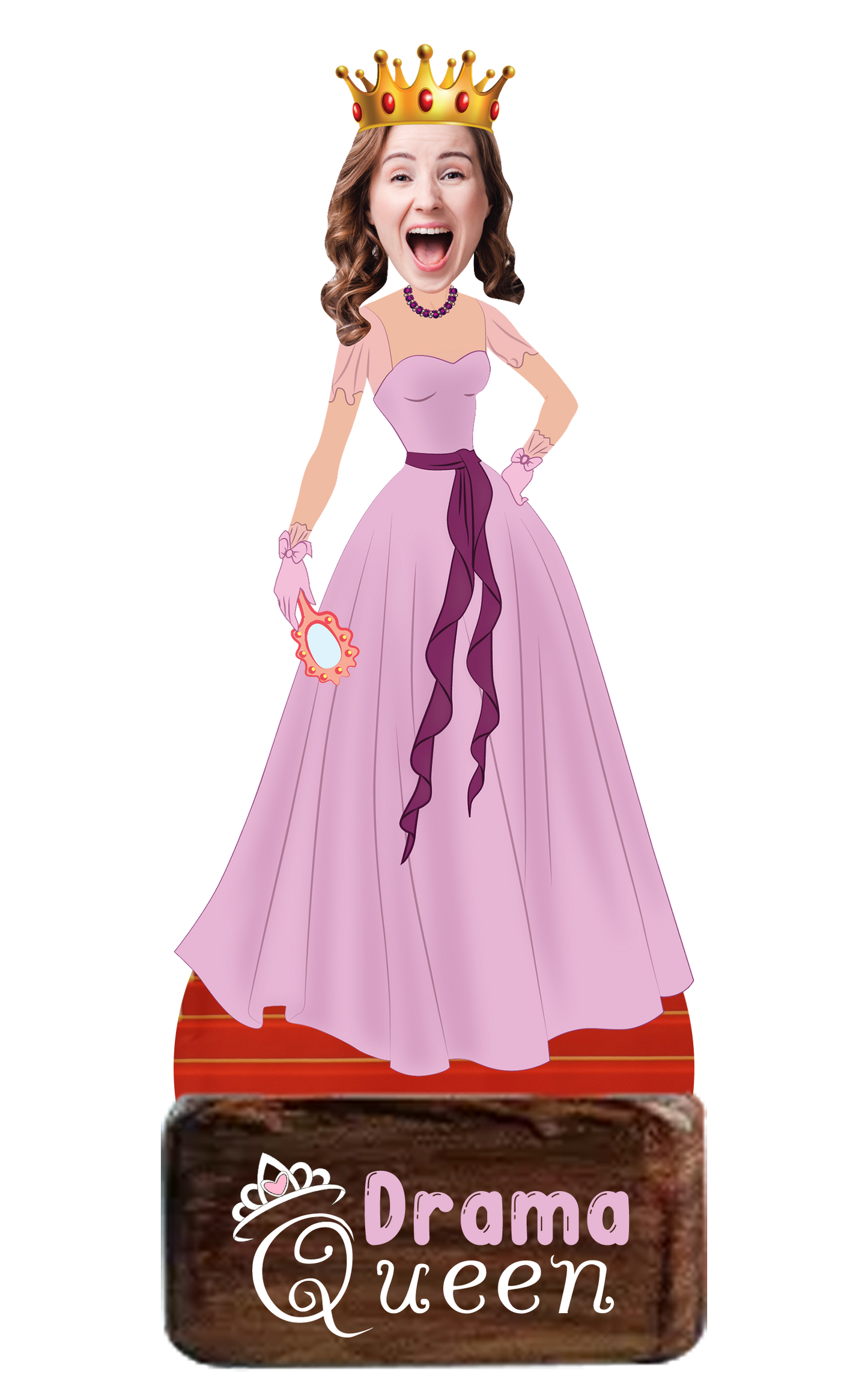 Drama Queen Caricature - Premium from Preezmo Gifts - Just ₹445! Shop now at TheGiftBays