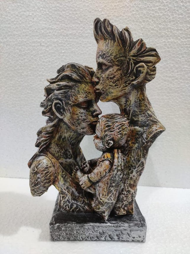 Antique Polyresin Family Figurine - Premium from TheGiftBays - Just ₹1899! Shop now at TheGiftBays