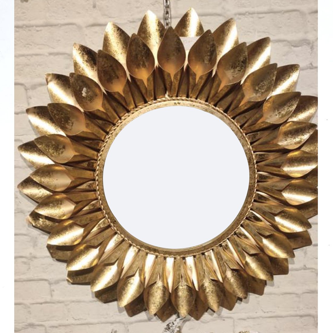 Metal Golden Cone Mirror - Premium from The Gift Bays - Just ₹7000! Shop now at TheGiftBays