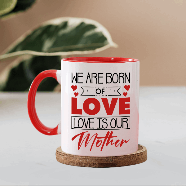 Personlized Love Is Our Mother Mug - Premium  from TheGiftBays - Just ₹350! Shop now at TheGiftBays