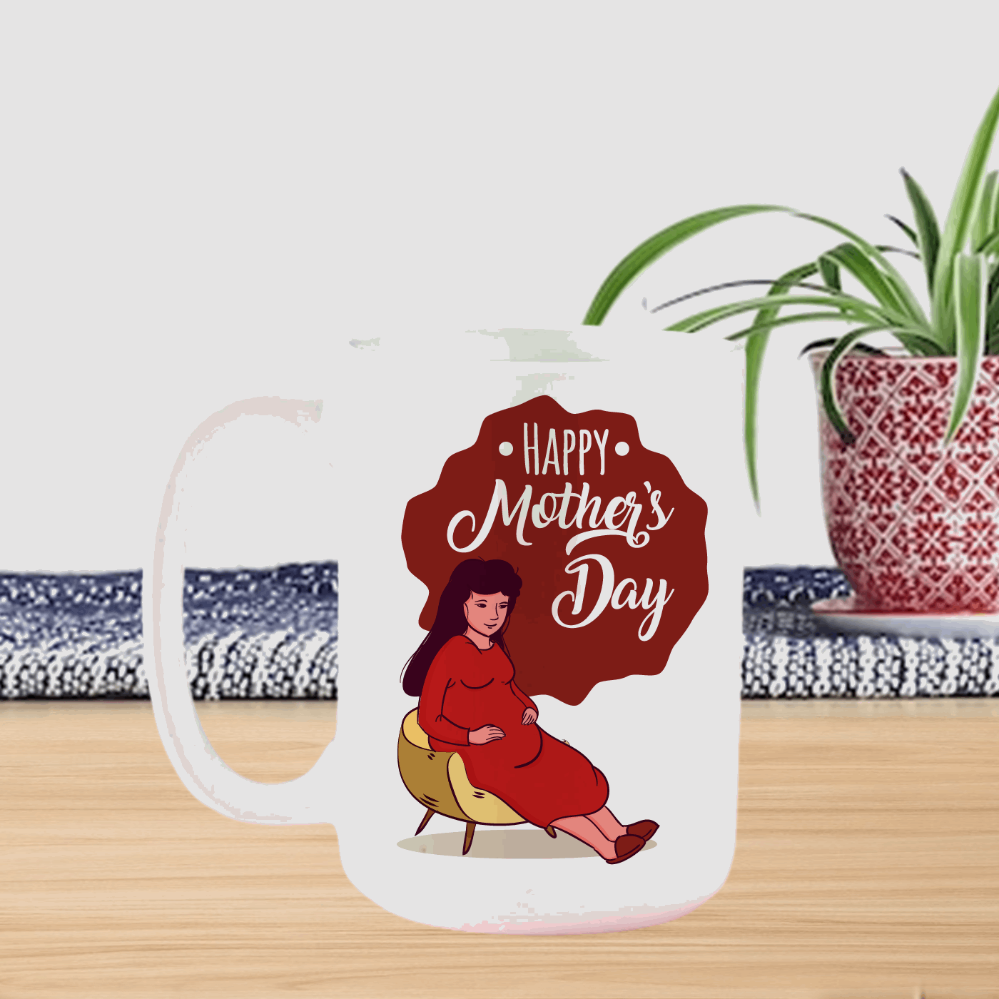 Personalized Mother To Be Mug - Premium  from TheGiftBays - Just ₹350! Shop now at TheGiftBays