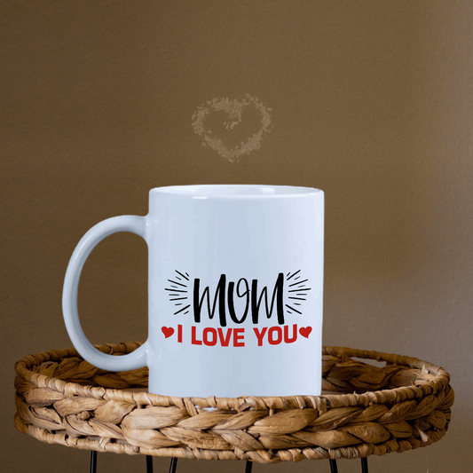 Personalized Mom Love You Mug - Premium  from TheGiftBays - Just ₹350! Shop now at TheGiftBays