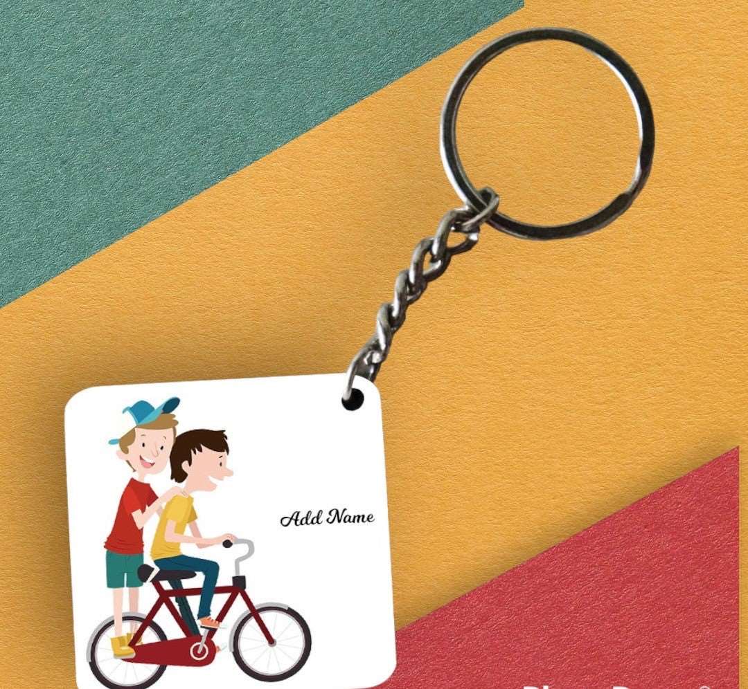 Personalised Friendship Key Chain - Premium Key Chain from TheGiftBays - Just ₹300! Shop now at TheGiftBays