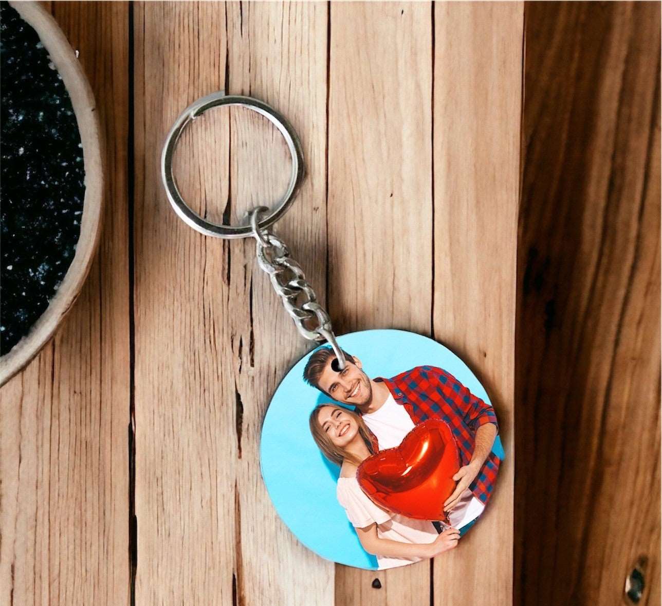 Personalised Couple Key Chain - Premium Key Chain from TheGiftBays - Just ₹275! Shop now at TheGiftBays