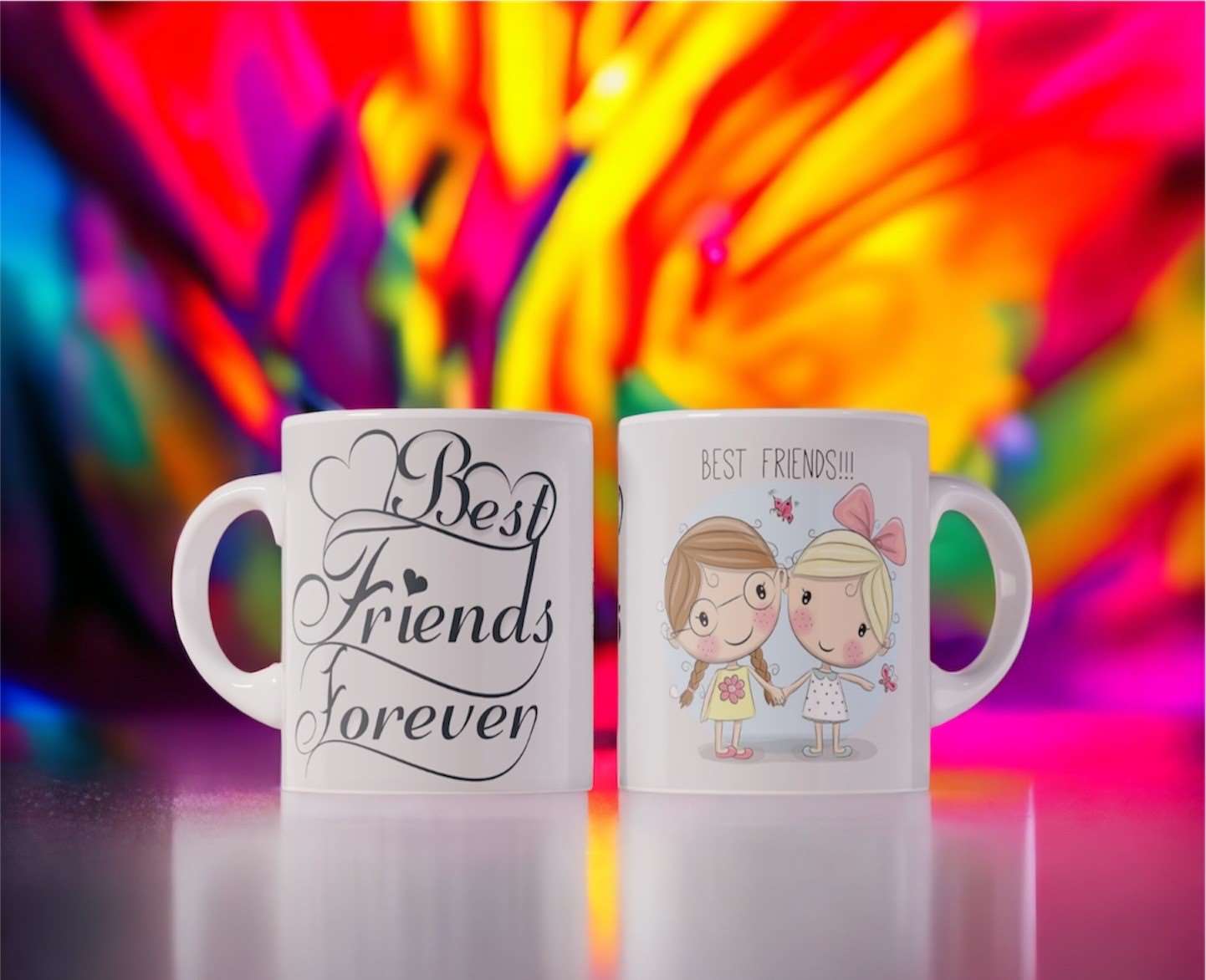 Customised Best Friends Forever Mug - Premium  from TheGiftBays - Just ₹350! Shop now at TheGiftBays