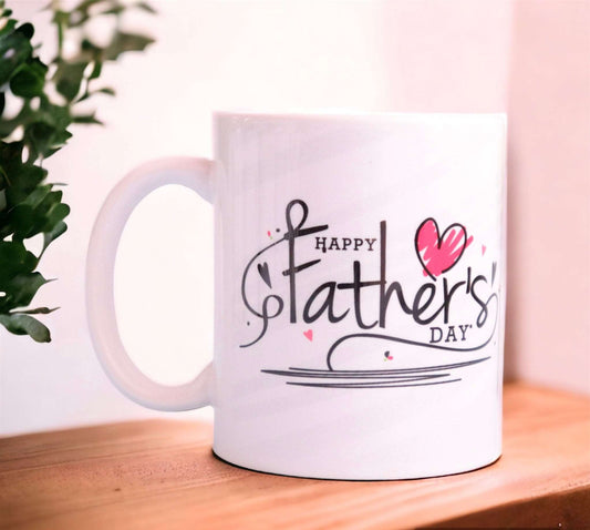 Fathers Day Customised Happy Fathers Day Mug - Premium  from TheGiftBays - Just ₹275! Shop now at TheGiftBays