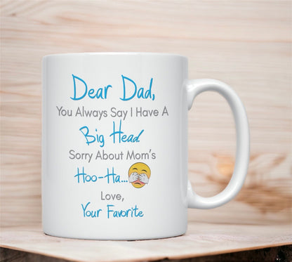 Fathers Day Customised Your Favorite Mug - Premium  from TheGiftBays - Just ₹300! Shop now at TheGiftBays