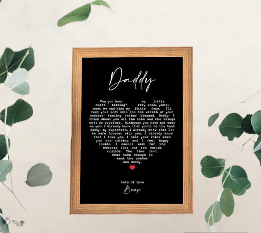 Fathers Day Customised Lots of Love Daddy Photo Frame - Premium  from TheGiftBays - Just ₹700! Shop now at TheGiftBays