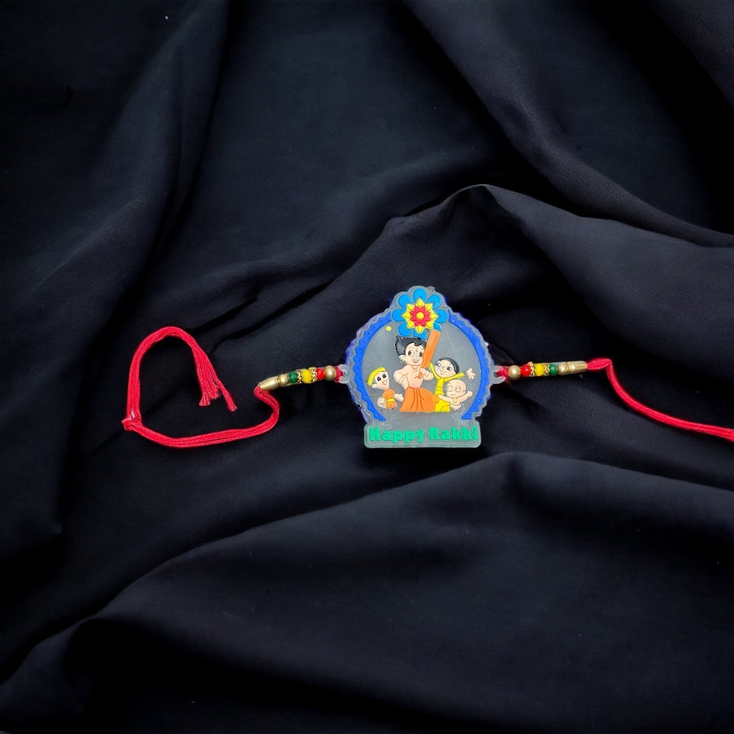 India Chhota Bheem Kids Rakhi - Premium Rakhi from TheGiftBays - Just ₹175! Shop now at TheGiftBays