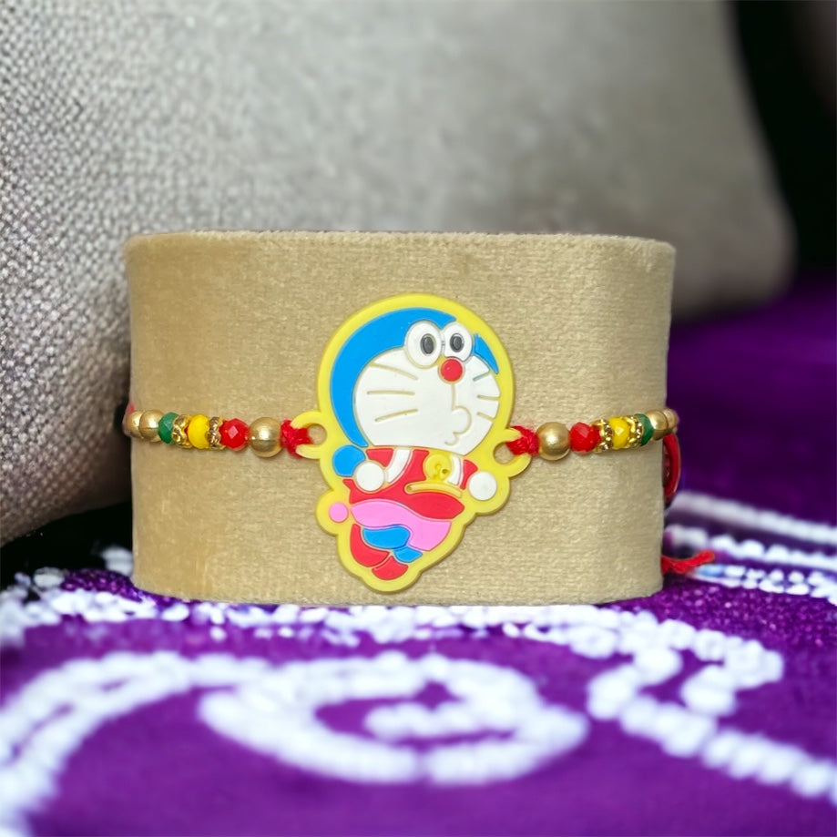 Doraemon Rakhi for Brother/Bhai/Bhaiya - Premium Rakhi from TheGiftBays - Just ₹175! Shop now at TheGiftBays