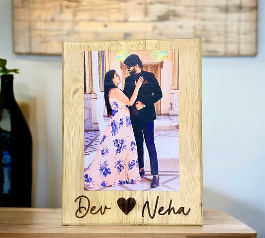 Personalized Wooden Photo Frame