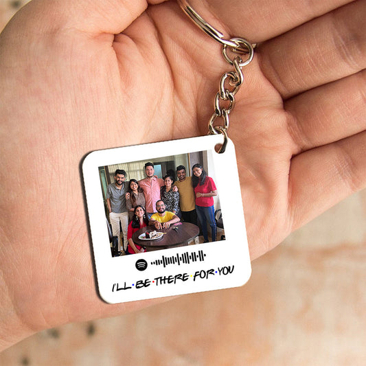 Personalised Spotify Key Chain - Premium Key Chain from TheGiftBays - Just ₹300! Shop now at TheGiftBays