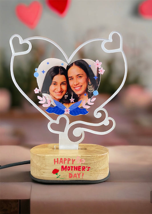 Personalized LED Lamp For Mother