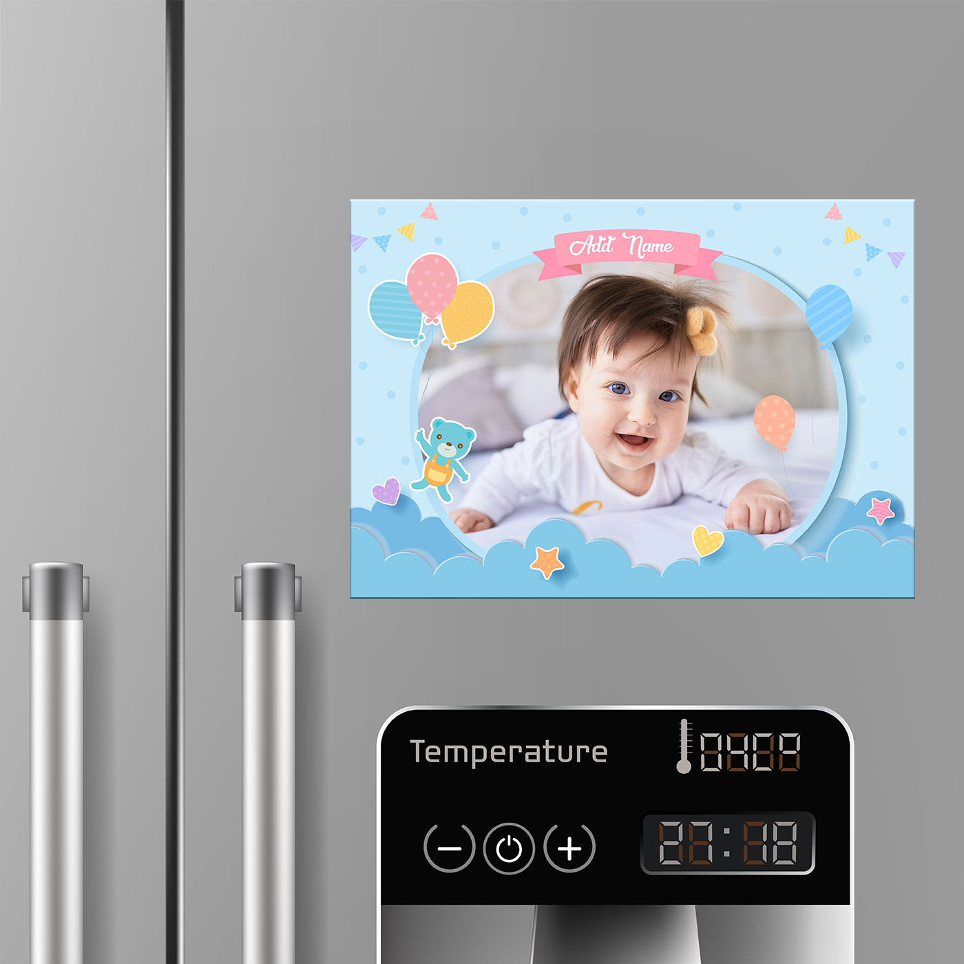 Personalize Baby Photo Fridge Magnet - Premium  from giflorify - Just ₹490! Shop now at TheGiftBays