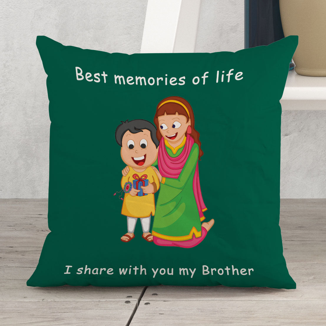 Best memories of life Satin Pillow - Premium Pillows from giflorify - Just ₹549! Shop now at TheGiftBays