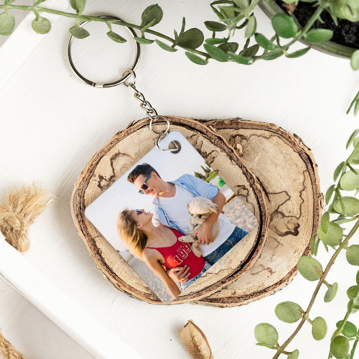 Personalized wooden keychain - Premium key chain from giflorify - Just ₹179! Shop now at TheGiftBays