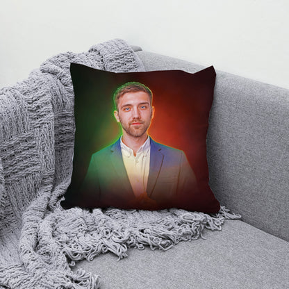 Personalized oil paint Satin Pillow - Premium personalized gifts from giflorify - Just ₹425! Shop now at TheGiftBays