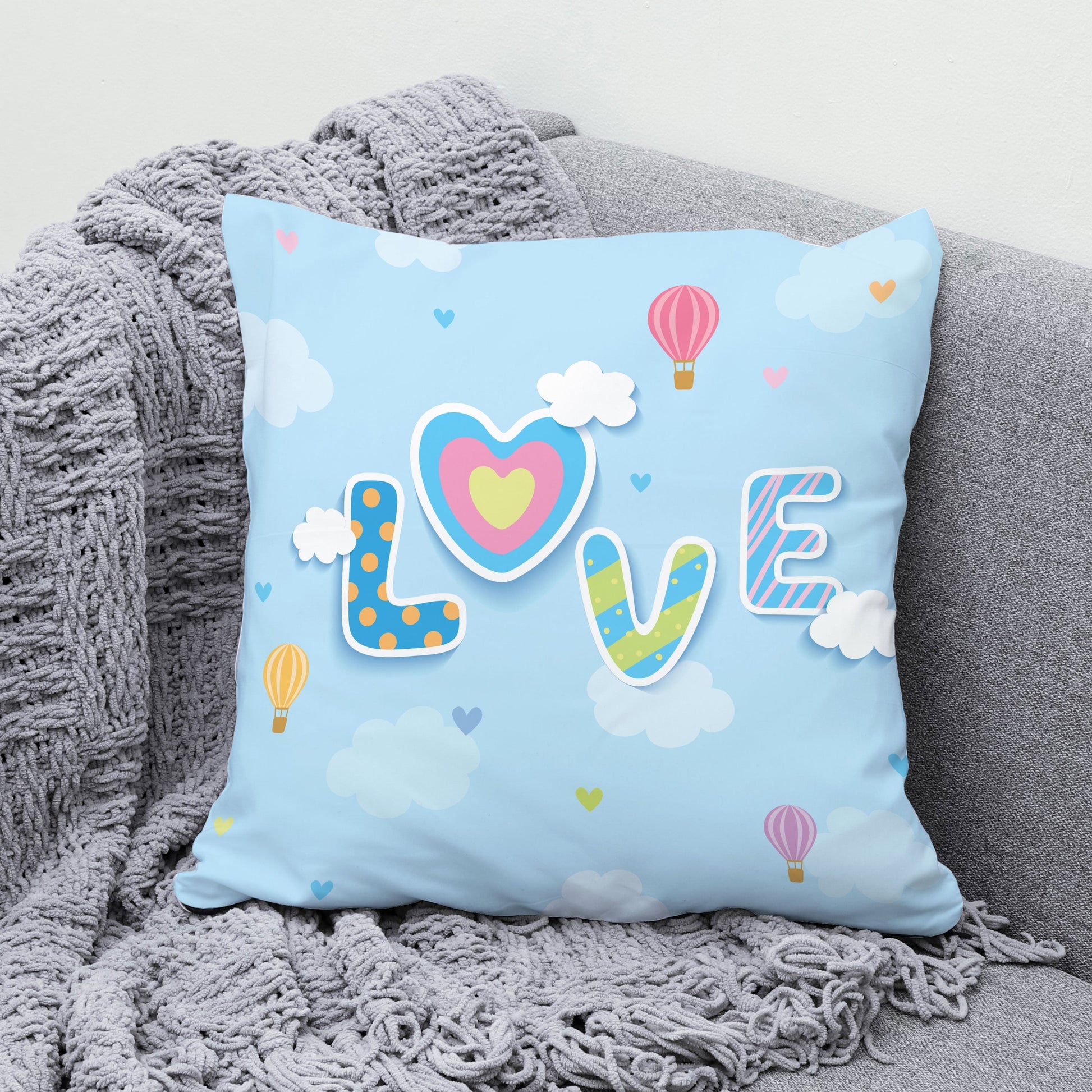 Love Printed Pillow - Premium  from giflorify - Just ₹695! Shop now at TheGiftBays