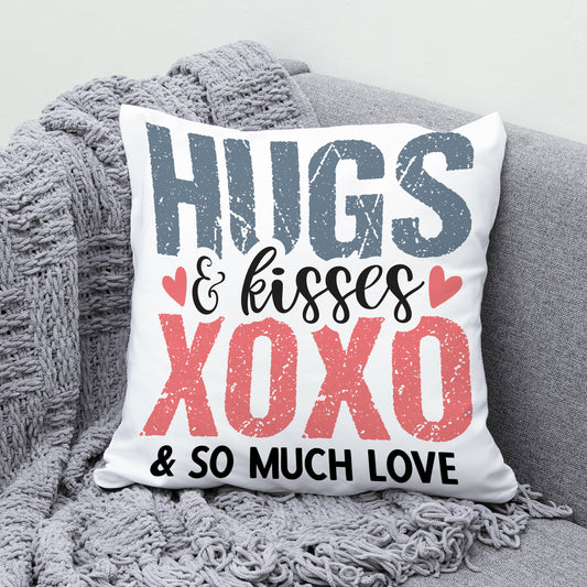 Hug and Kisses cushion for your loveonce - Premium  from giflorify - Just ₹595! Shop now at TheGiftBays