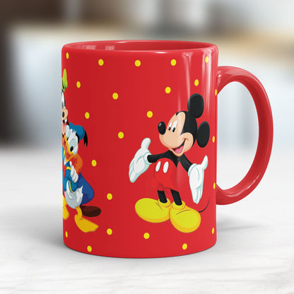 Mickey Mouse red Ceramic Mug - Premium Mugs from giflorify - Just ₹459! Shop now at TheGiftBays