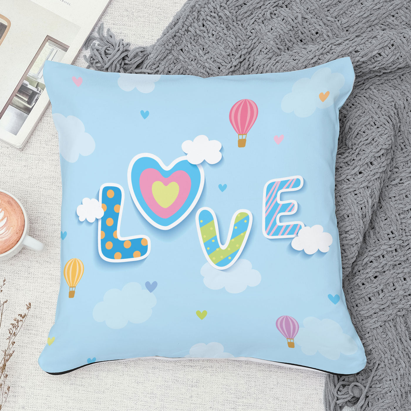 Love Printed Pillow - Premium  from giflorify - Just ₹695! Shop now at TheGiftBays