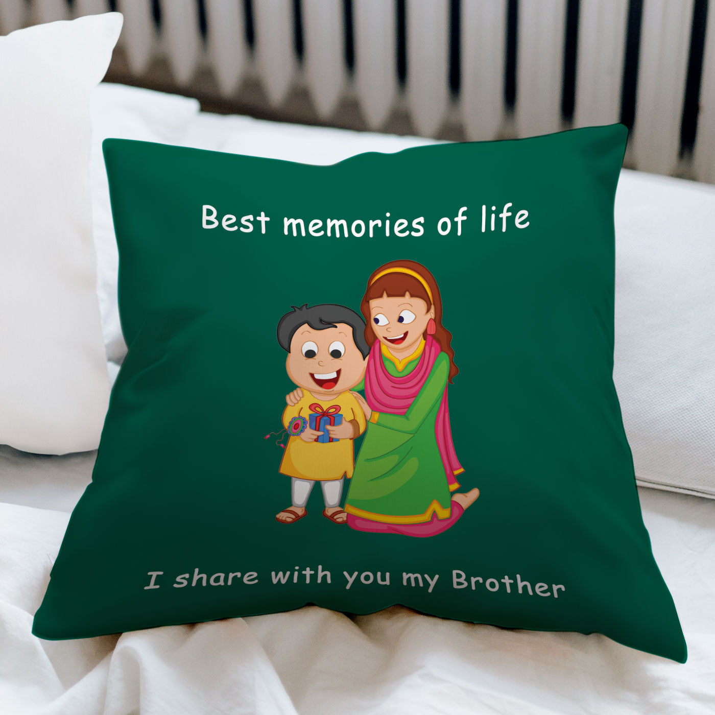 Best memories of life Satin Pillow - Premium Pillows from giflorify - Just ₹549! Shop now at TheGiftBays