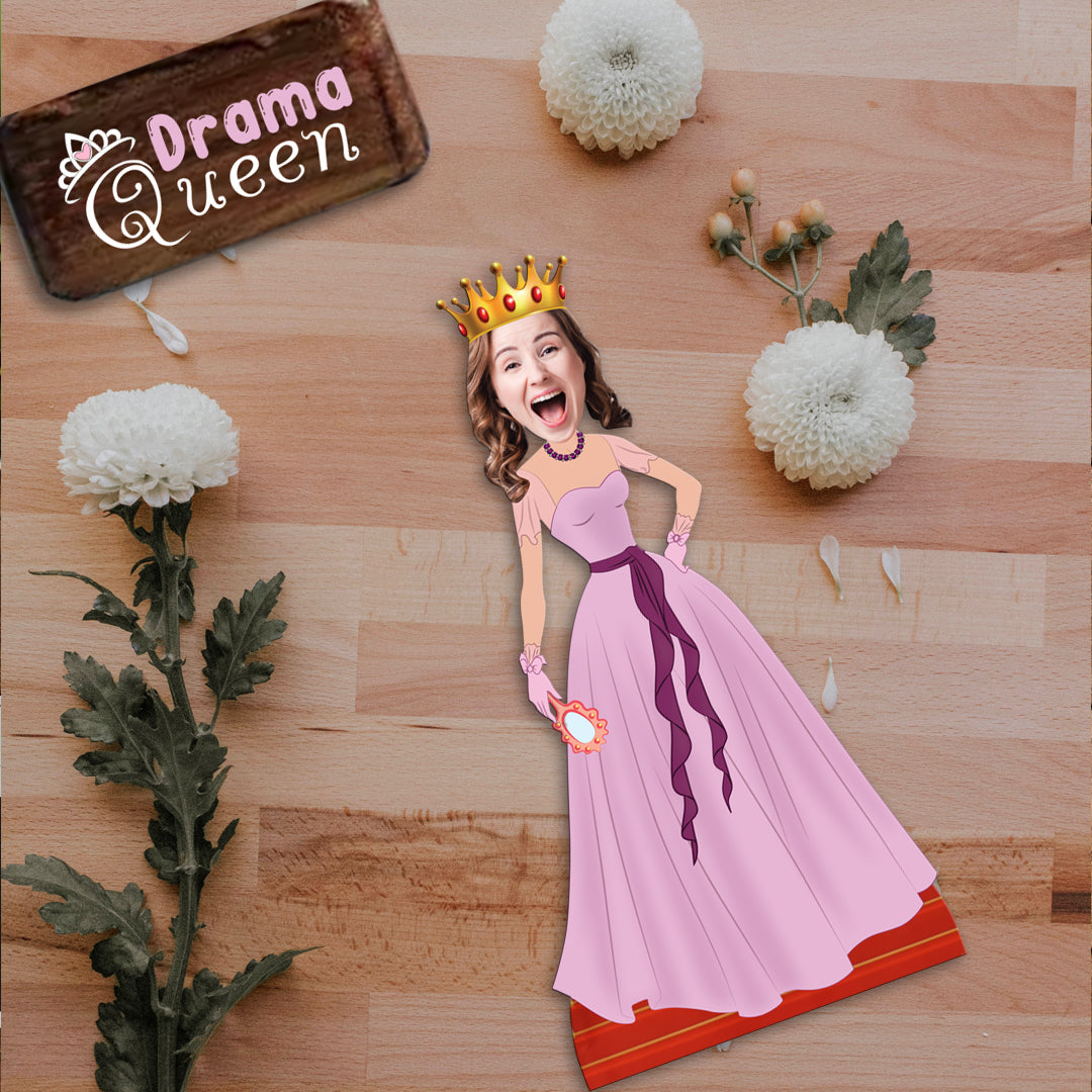 Drama Queen Caricature - Premium  from Preezmo Gifts - Just ₹445! Shop now at TheGiftBays