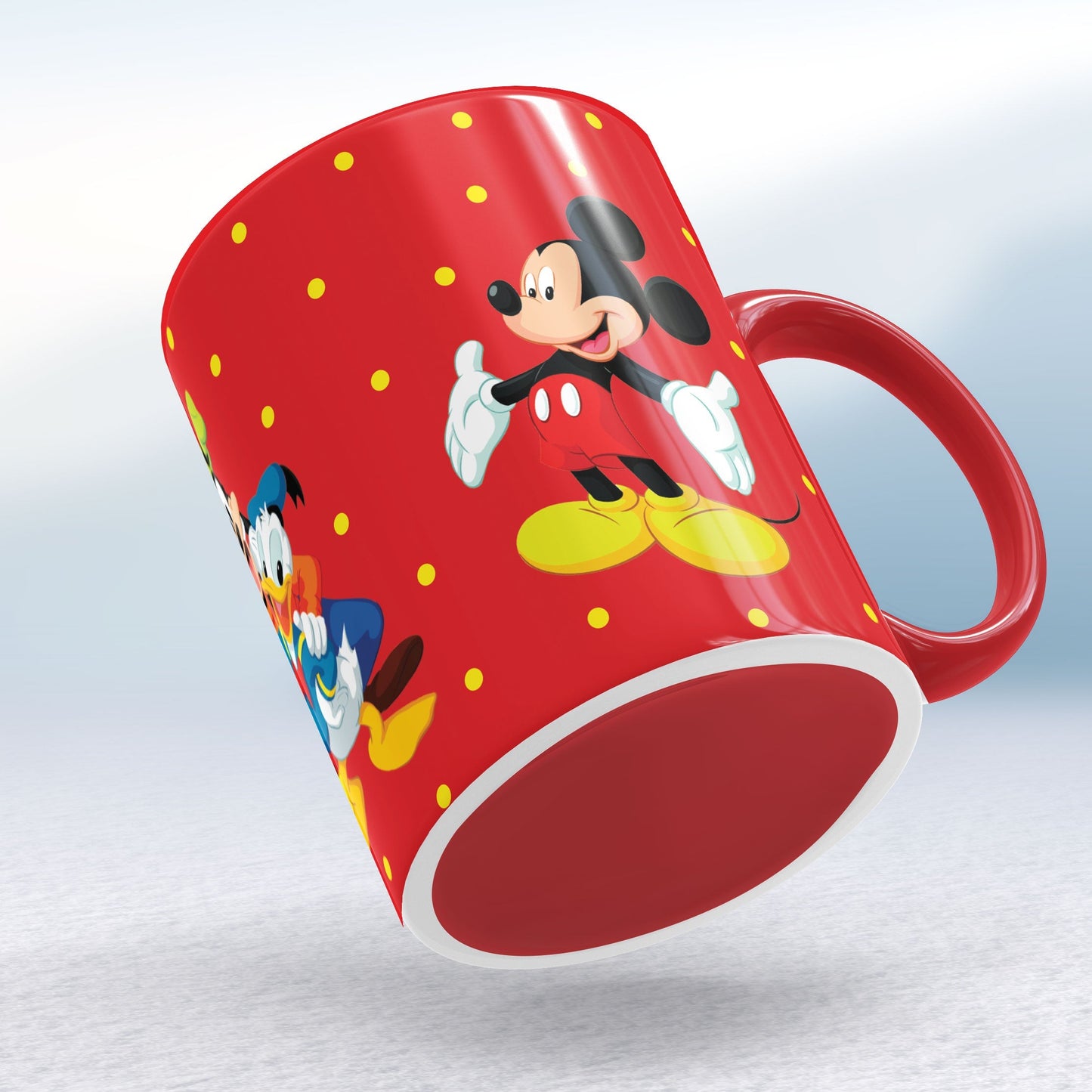 Mickey Mouse red Ceramic Mug - Premium Mugs from giflorify - Just ₹459! Shop now at TheGiftBays