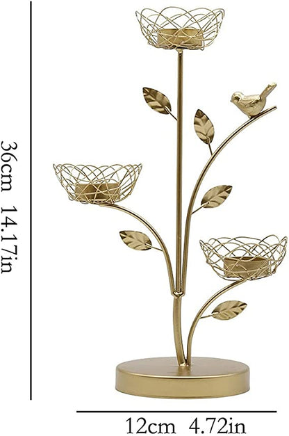 Luxury Iron Bird Candle Holder - Premium  from The Gift Bays - Just ₹1599! Shop now at TheGiftBays