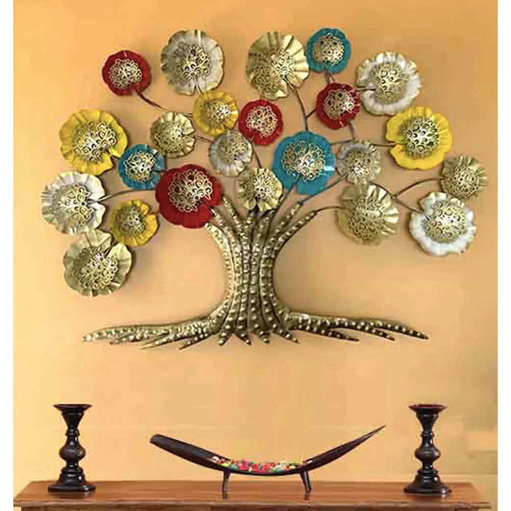 Metal Multicolour Tree LED Wall Art - Premium  from The Gift Bays - Just ₹6500! Shop now at TheGiftBays