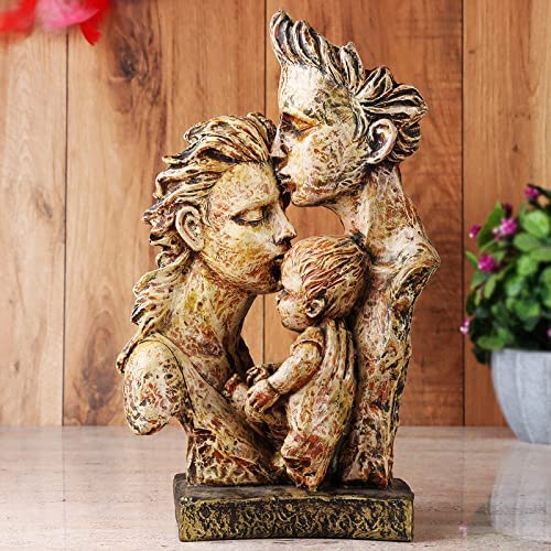 Antique Polyresin Family Figurine - Premium  from TheGiftBays - Just ₹1899! Shop now at TheGiftBays