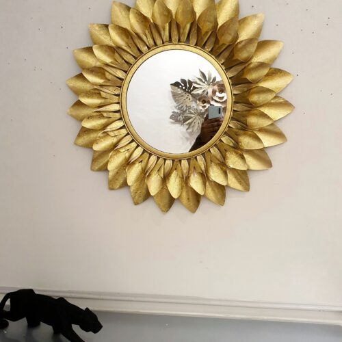 Metal Golden Cone Mirror - Premium  from The Gift Bays - Just ₹7000! Shop now at TheGiftBays