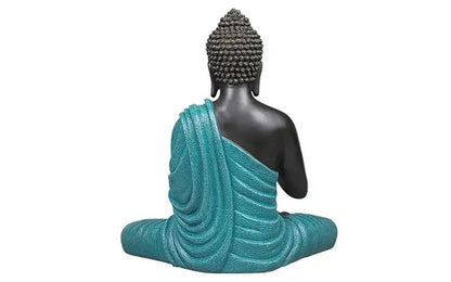 Polyresin Meditating Buddha Statue 2 Feet Turquoise Black - Premium  from The Gift Bays - Just ₹5999! Shop now at TheGiftBays